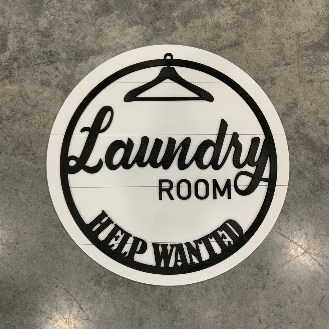 Laundry Help Wanted DIY
