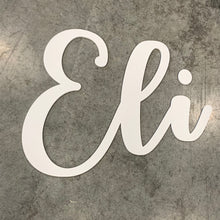 Custom Wooden Name Sign