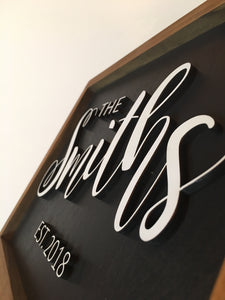 Family Established Sign