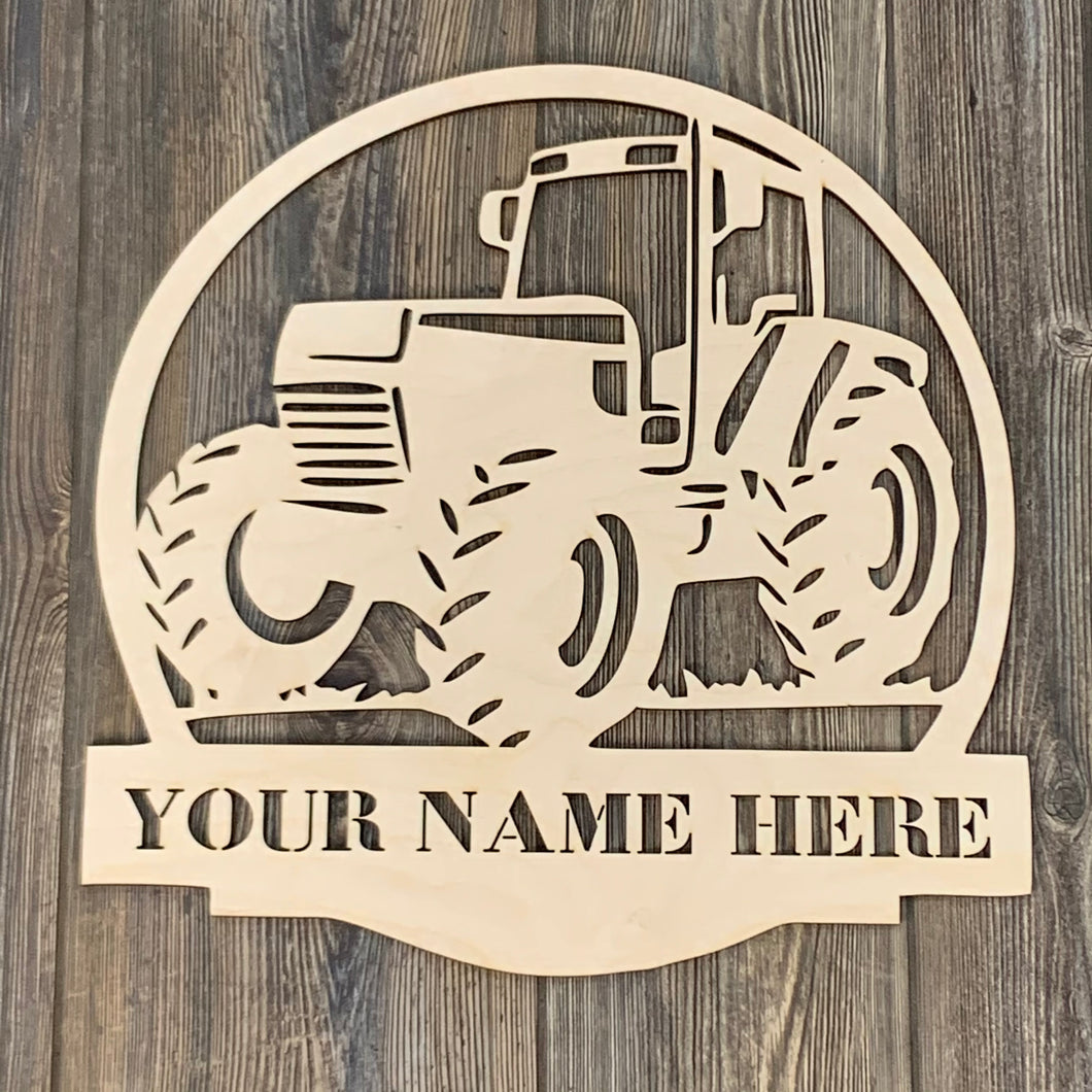 Personalized Tractor-DIY