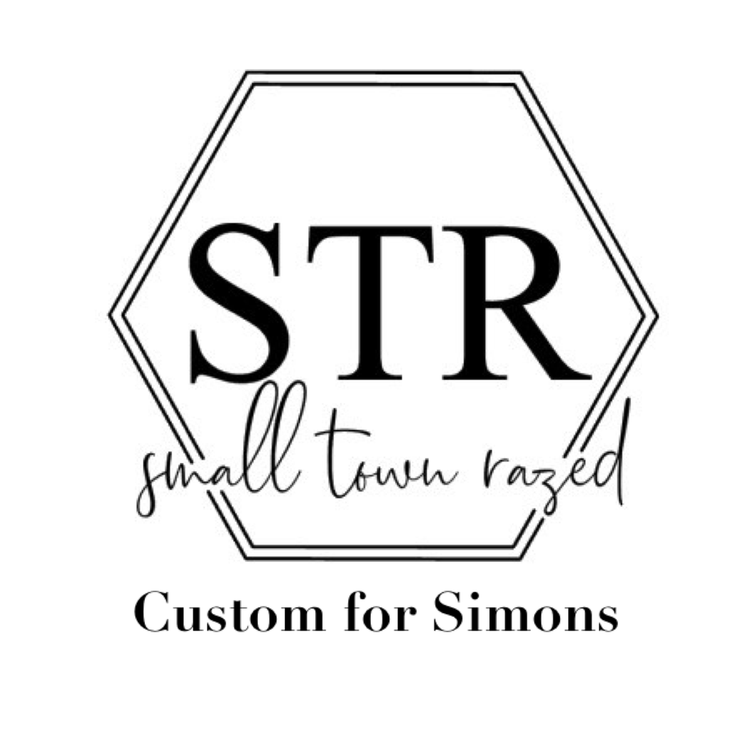 Custom for Simons