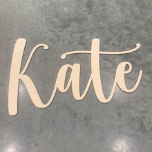 Custom Wooden Name Sign